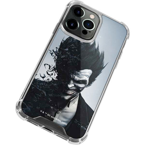 DC Comics Arkham Origins Joker Arkham iPhone 14 Pro Clear Case